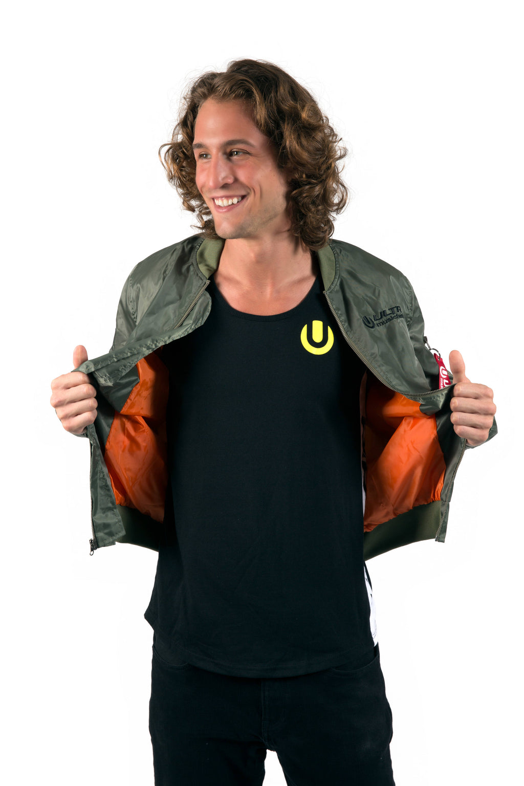 Ultra Olive Bomber Jacket